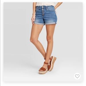 Target Universal Thread High-Rise Jean Shorts